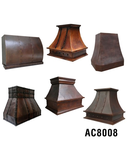 Ariellina Custom Copper Range Hood Contact us for a quote