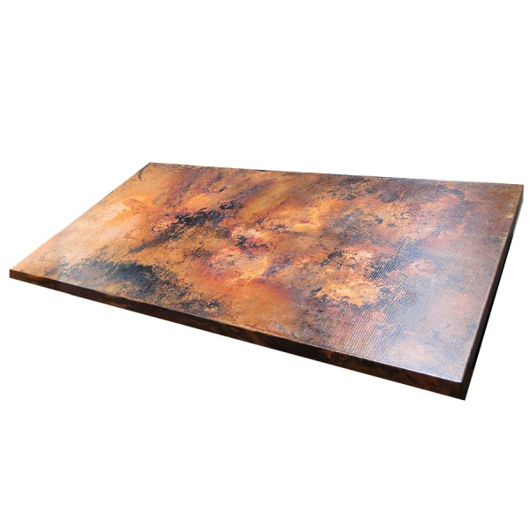Ariellina Rectangular Copper Table Tops & Counters